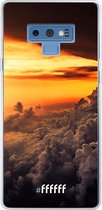 Samsung Galaxy Note 9 Hoesje Transparant TPU Case - Sea of Clouds #ffffff