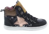 Shoesme Urban Meisjes Sneakers - Zwart - Maat 28