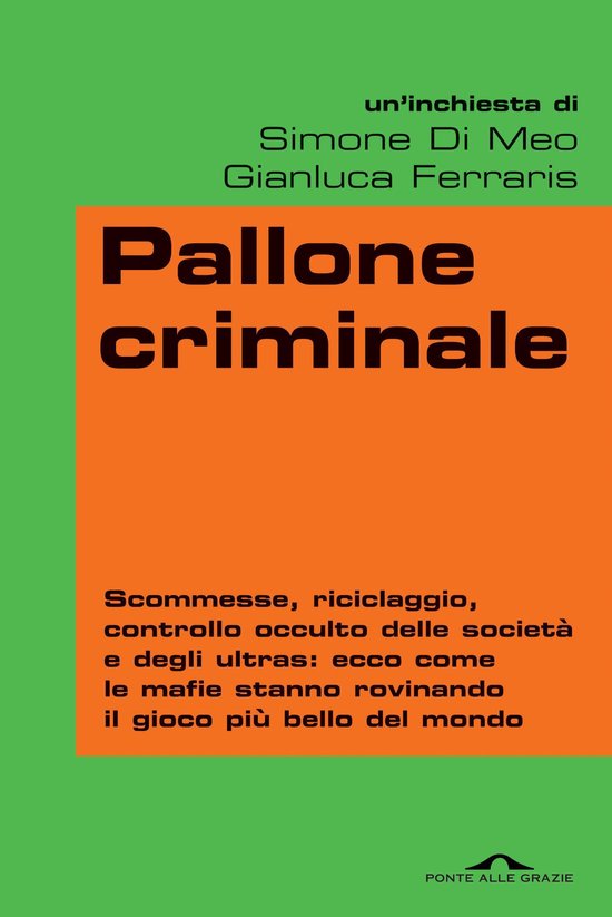 Pallone criminale - cover