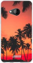 HTC U Play Hoesje Transparant TPU Case - Coconut Nightfall #ffffff