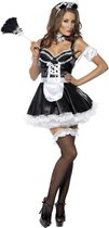 Kamermeisje (kleed, kapje, mouwtjes) | French Maid kostuum