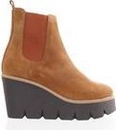 MAURY Chelseaboot plateauzool - naturel - maat 41