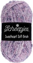 Scheepjes Sweetheart Soft Brush 100g - Paars/Roze