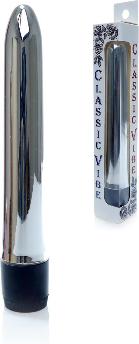 Goedkoopste Vibrator- Bullet Vibrator - Classic Vibe Smooth - Silver