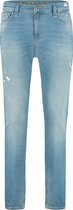 Purewhite - Jone 524 Damage Heren Skinny Fit   Jeans  - Blauw - Maat 36