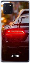 Samsung Galaxy Note 10 Lite Hoesje Transparant TPU Case - Audi R8 Back #ffffff