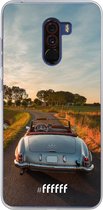 Xiaomi Pocophone F1 Hoesje Transparant TPU Case - Oldtimer Mercedes #ffffff
