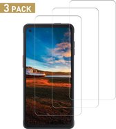 Samsung Galaxy Xcover Pro Screenprotector Glas - Tempered Glass Screen Protector - 3x AR QUALITY