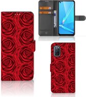 GSM Hoesje OPPO A72 | OPPO A52 Mobiel Bookcase Red Roses