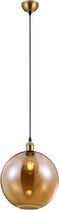 LED Hanglamp - Trion Dini - E27 Fitting - Rond - Mat Goud - Aluminium
