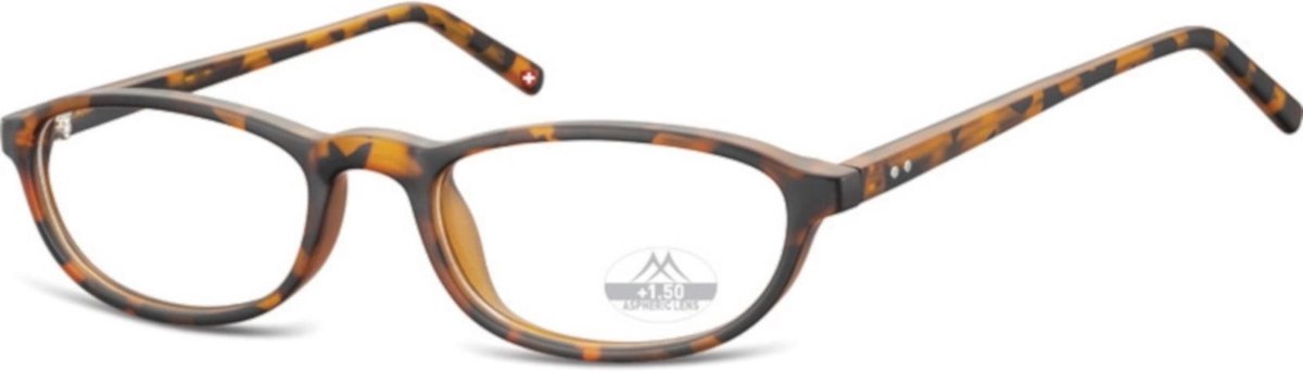 Montana Leesbril Hmr57 Bruin Sterkte +1.00