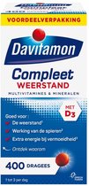Bol.com Davitamon Compleet Weerstand - multivitamine en mineralen - 400 dragees aanbieding