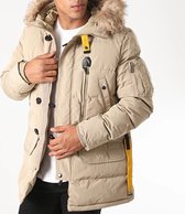 Heren Winterjas Beige Jumper
