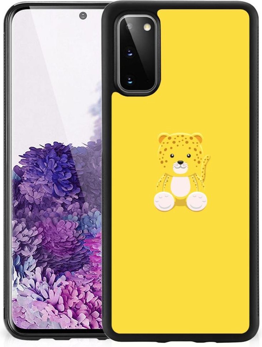 Samsung Galaxy S20 Bumper Hoesje Baby Leopard