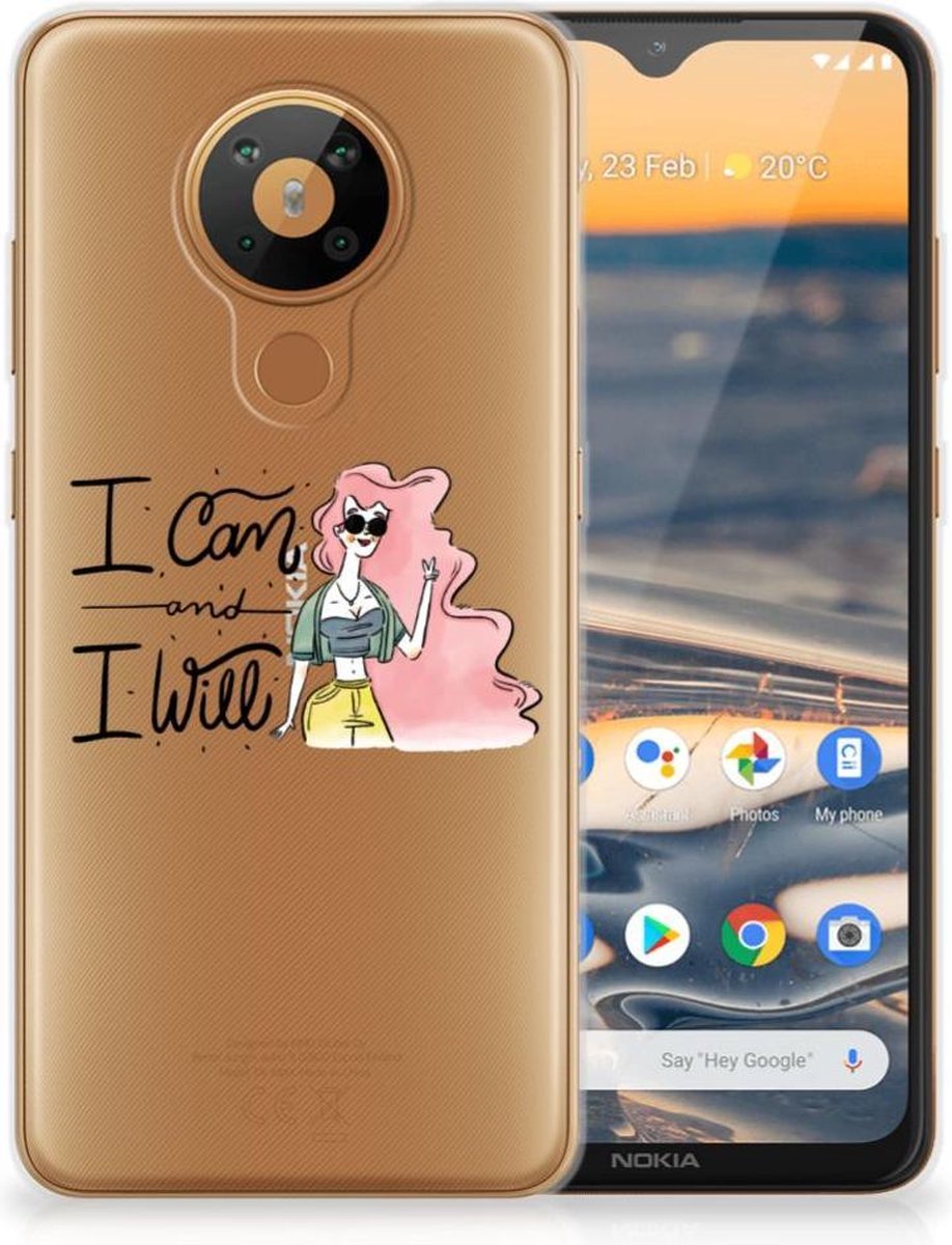 Nokia 5.3 Telefoonhoesje met Naam i Can