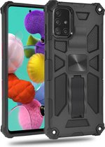 SNY Shockproof Armor Hoesje Samsung Galaxy A71 - Zwart
