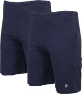 2-Pack Donnay Ess. joggingshort Roy - Sportshort - maat 3XL - Navy (010)