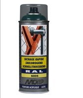 Motip industrial acryllak hoogglans RAL 6005 mosgroen - 400 ml.