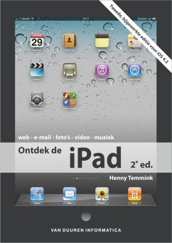 Cover van het boek 'Ontdek de iPad' van H. Temmink