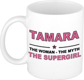 Tamara The woman, The myth the supergirl cadeau koffie mok / thee beker 300 ml