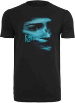 Urban Classics Korn Heren Tshirt -2XL- Korn Face Zwart