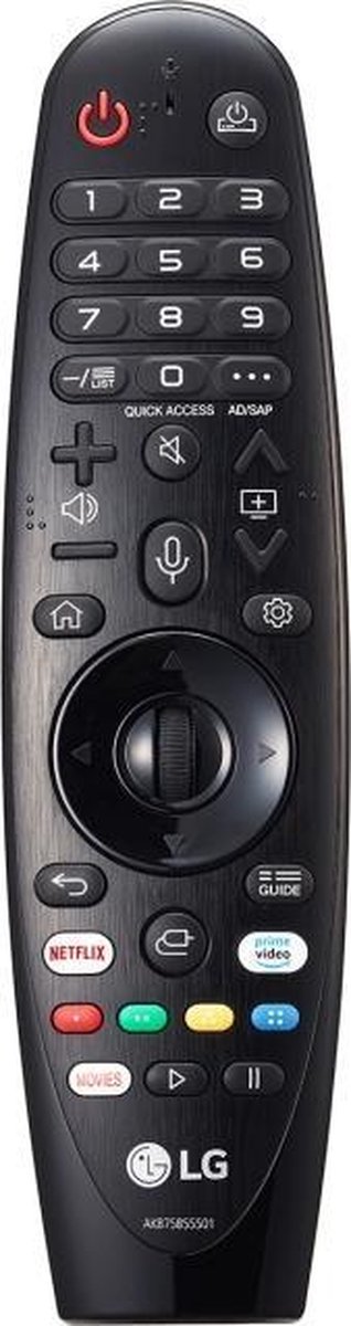 LG Magic Remote MR20GA - Afstandsbediening - Zwart - LG