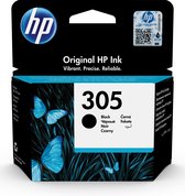 HP 305 Black Original Ink Cartridge Origineel Zwart 1 stuk(s)