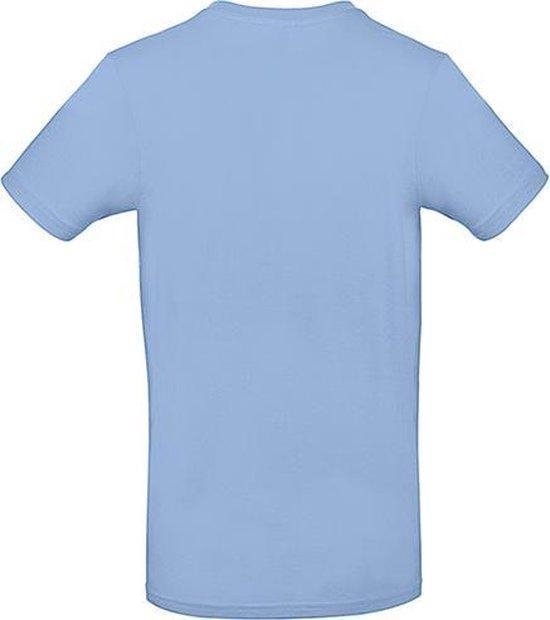 B&C Herren T-Shirt Single Jersey – 100% Baumwolle, Rundhals, Größe M, Farbe Sky Blue