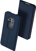 DUX DUCIS - Motorola One Zoom Wallet Case Slimline - Blauw
