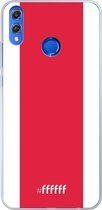 Honor 8X Hoesje Transparant TPU Case - AFC Ajax #ffffff
