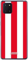 Samsung Galaxy Note 10 Lite Hoesje Transparant TPU Case - Sparta Rotterdam #ffffff