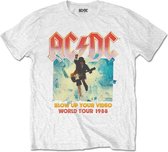 AC/DC - Blow Up Your Video Heren T-shirt - 2XL - Wit