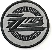 ZZ Top Patch Circle Logo Grijs/Zwart