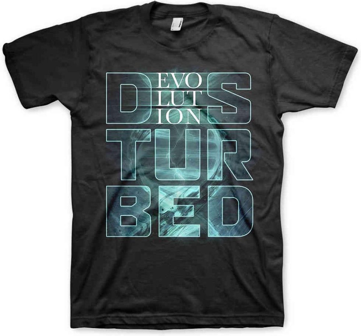 Disturbed Heren Tshirt -L- Evolution Zwart