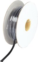 Gevlochten Kabelbescherming 5 - 12 mm Polyester Zwart Lengte 100 meter