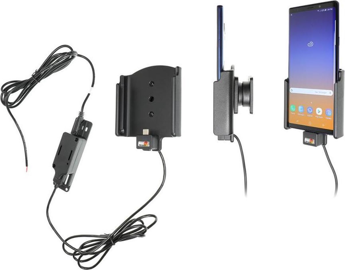 Brodit houder - Samsung Galaxy Note 9 Actieve houder met vaste voeding