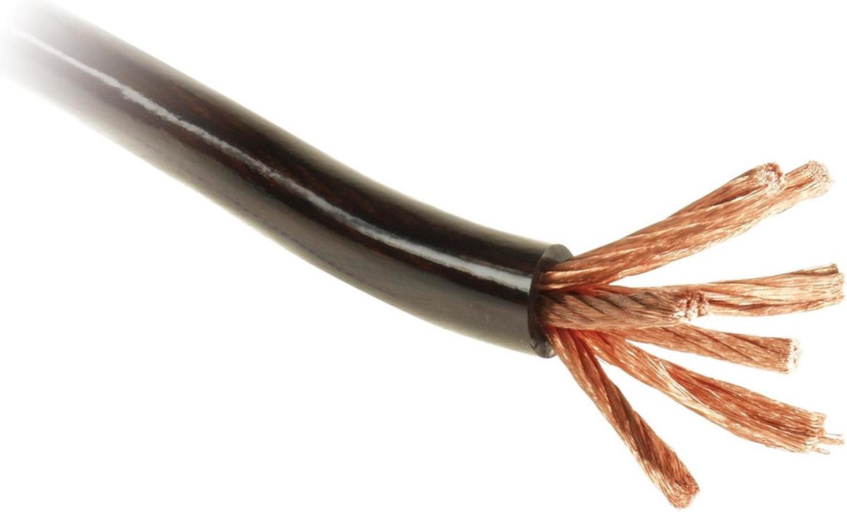 Voedingskabel 35,00 mm² zwart 25 Meter