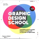 Boek cover Graphic Design School van David Dabner
