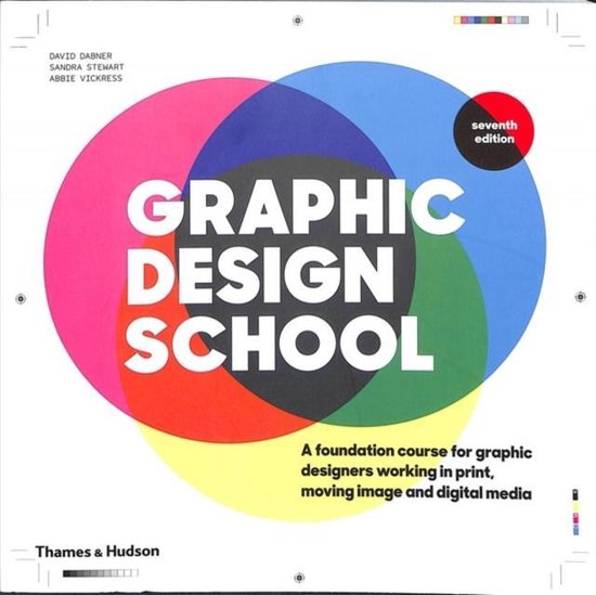 Boek cover Graphic Design School van David Dabner (Paperback)