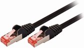 Nedis CAT6-kabel | RJ45 Male | RJ45 Male | S/FTP | 0.50 m | Rond | LSZH | Zwart | Polybag