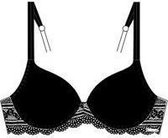 Push-up BH Jenny | black |  HU015585iv/85A P