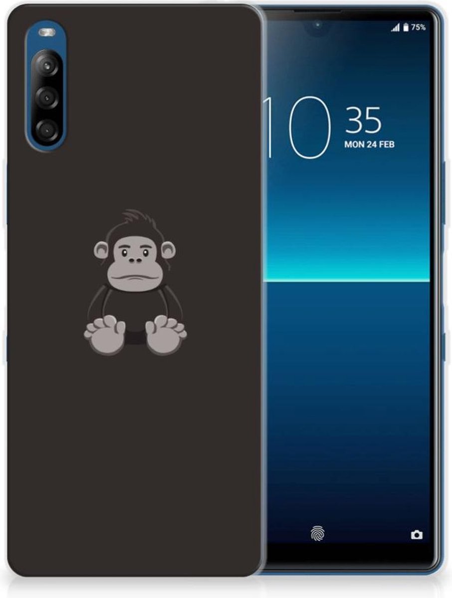 Sony Xperia L4 Telefoonhoesje met Naam Gorilla