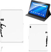 Tablet Hoes Lenovo Tab E10 Hoesje met Magneetsluiting Super als Cadeau voor Kleinzoon Floss Fortnite