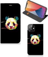 Hoesje ontwerpen Geschikt voor iPhone 12 | Geschikt voor iPhone 12 Pro Telefoontas Sinterklaas Cadeautje Panda Color