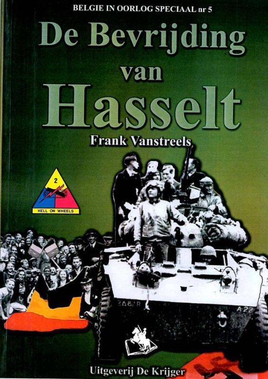 Cover van het boek 'De bevrijding van Hasselt' van F. Vanstreels