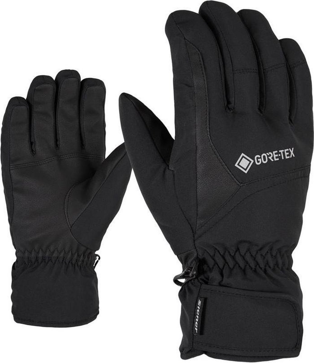 Ziener Garwen GTX - Wintersporthandschoen Voor Heren - Goretex - Zwart - 10.5