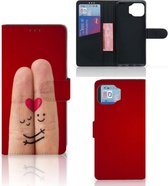 GSM Hoesje Motorola Moto G 5G Plus Wallet Book Case Cadeau voor Vrouw Liefde