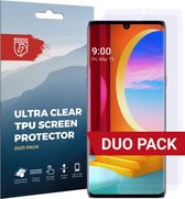 Rosso LG Velvet Ultra Clear Screen Protector Duo Pack