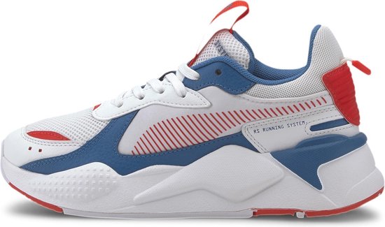 red and white puma shoes