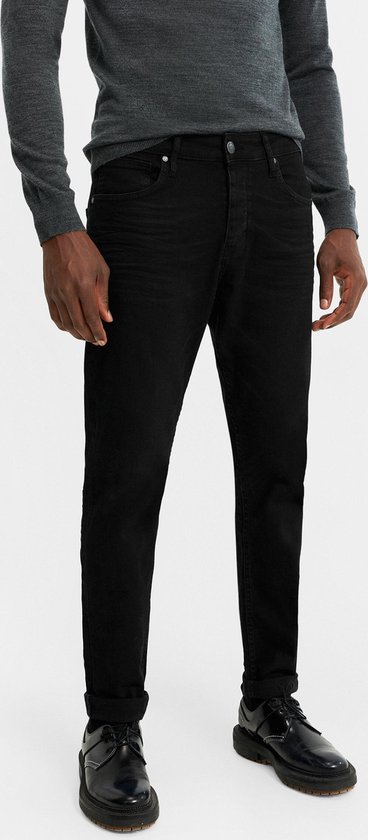 WE Fashion Heren tapered fit jeans met super stretch Maat W31 X L32 | bol.com